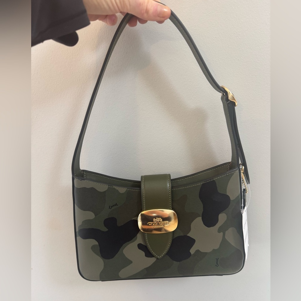 Coach Camo Purse. BRAND NEW WITH TAGS.